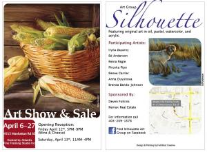  Spring Art Show and Sale with Silhouette Art Group